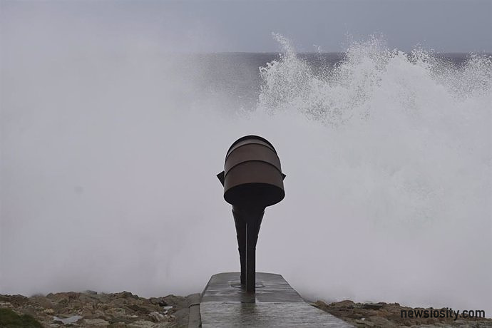 Der Sturm hinterlässt an diesem Freitag in Galizien mehr als 400 Zwischenfälle