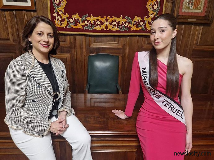 Emma Buj bittet alle Einwohner von Teruel um Unterstützung für Lucía De La Hoz, Miss RNB Teruel 2024