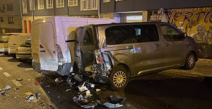Sie fangen einen Fahrer ab, der in Culleredo (A Coruña) flüchtete, nachdem er mit drei Autos zusammengestoßen war