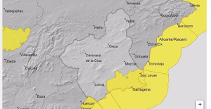Aufgrund von Wind und Küstenphänomenen herrscht in der Region Murcia bis 20:00 Uhr Alarmstufe Gelb