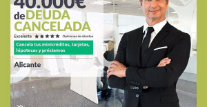 ERKLÄRUNG: „Reparieren Sie Ihre Schulden“ streicht 40.000 € in Alicante (Valencianische Gemeinschaft) mit dem Gesetz der zweiten Chance