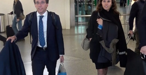 José Luis Martínez-Almeida und seine Verlobte Teresa Urquijo kehren nach einigen Tagen in Malaga nach Madrid zurück