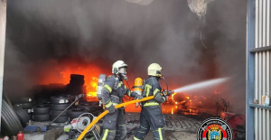 Die Feuerwehr von Santander betreute im Jahr 2023 1.555 Notfälle, 15 % davon außerhalb der Gemeinde