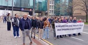 Die Gewerkschaften sagen, dass der Streik von Euskotren und Bizkaibus eine „sehr breite Nachverfolgung“ erfährt.