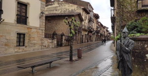 Ruhiger Morgen an diesem Freitag, aber ab Mittag wird es regnen, im Osten von Euskadi stärker